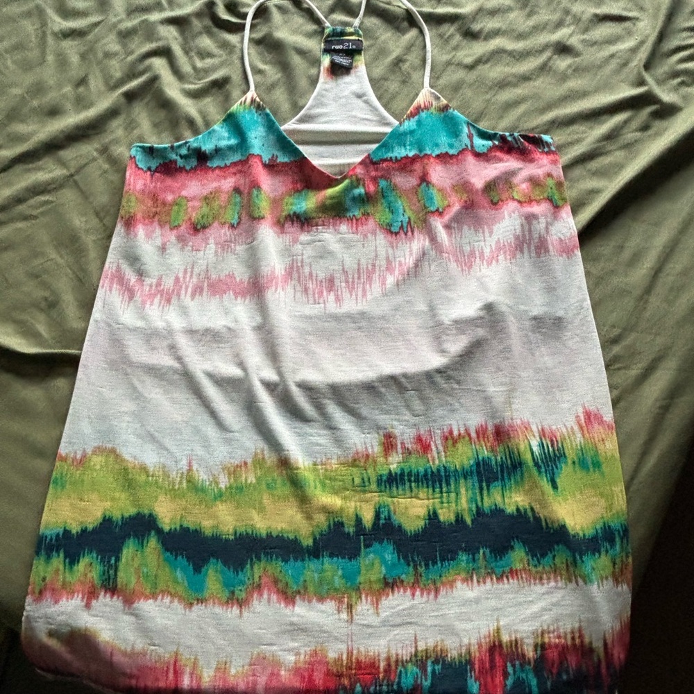 Rue21 Multicolor Tie-Dye Camisole